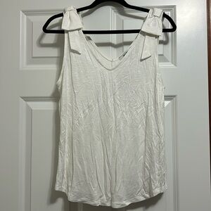 New with tag - WHBM bow shoulder tank - M